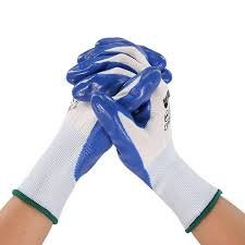 (5) PAIRS OF COATED GLOVES