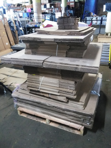 (1) PALLET OF APPROX (200) MISC MOVING BOXES
