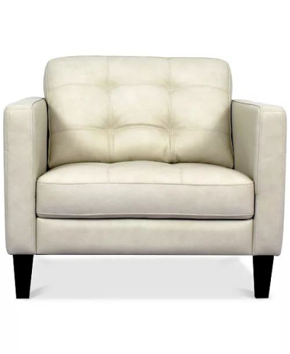 CHATEAU D'AX MASSIMO LEATHER ARMCHAIR
