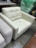 CHATEAU D'AX MASSIMO LEATHER ARMCHAIR - 7