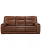 MACY'S VARSANI 90" ZERO GRAVITY LEATHER SOFT. - 6