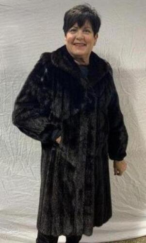 GENUINE MINK FUR COAT