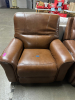 MACY'S WARLINGTON LEATHER POWER RECLINER - 3