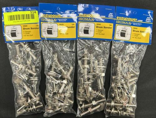 (4) PACKS OF DRUM SANDERS