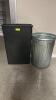 ASSORTED TRASH CANS