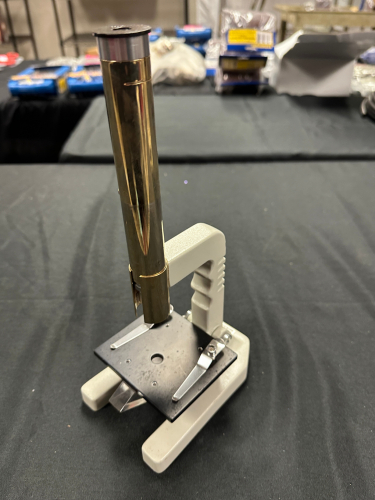 (2) LAB MICROSCOPES.