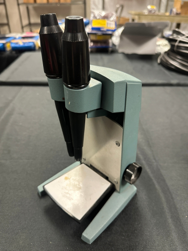(3) BAUSCH AND LOMB LAB MICROSCOPES.