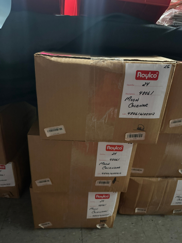 (3) CASES OF ROYLCO MOON CALENDARS (24) PER CASE.