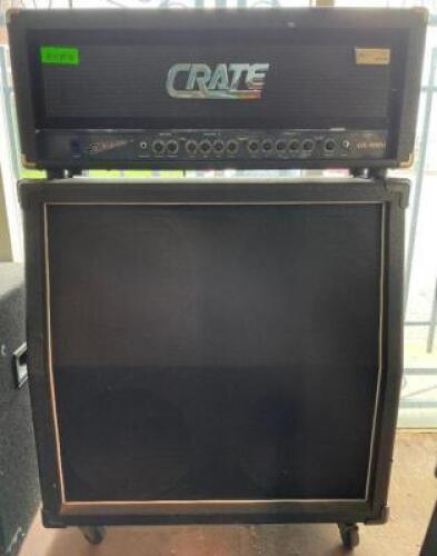 CRATE GX-900H AMPLIFIER HEAD W/ GUITAR CABINET