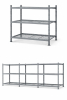 (3) SECTIONS OF 72" X 48" LIGHT DUTY RACK.