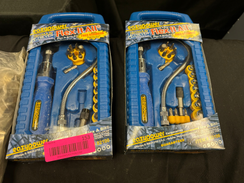(2) EZ POWER FLEXIBLE TOOL SET
