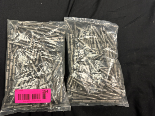 (2) PACKS OF 2" HEX BITS.