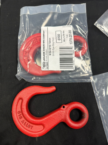 (6) G100 EYE SLING HOOKS