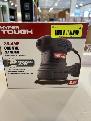 HYPER TOUCH 2.5 AMP ORBITAL SANDER.