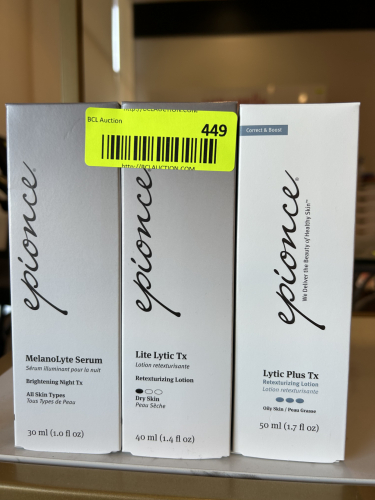 (8) ASSORTED EPIONCE BEAUTY PRODUCTS.