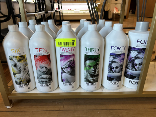(15) ASSORTED BOTTLES OF PULPRIOT DEVELOPER