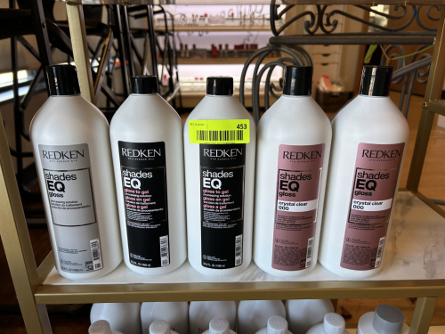 (5) BOTTLES OF REDKEN SHADES EQ GLOSS