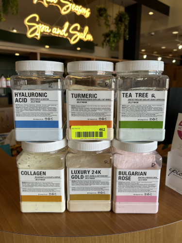 (6) ASSORTED CONTAINERS OF BEAUTY MASKS.