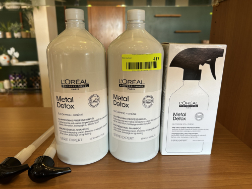 (3) NEW LOREAL METAL DETOX PRODUCTS