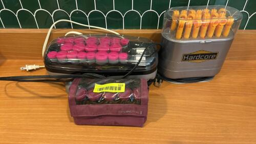ASSORTMENT OF HOT ROLLERS