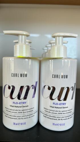 (8) NEW CURL WOW FLO- ETRY SERUM
