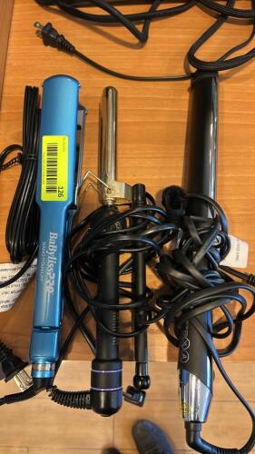 (3) HOT TOOLS FOR HAIR