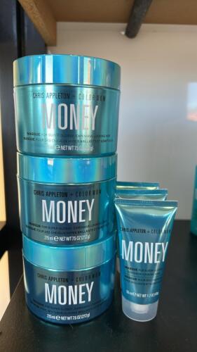 (6) NEW COLOR WOW MONEY MASQUES