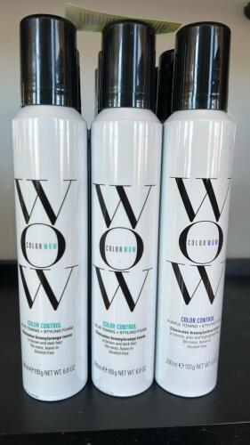 (8) NEW COLOR WOW COLOR TONING AND STYLING FOAM PRODUCTS