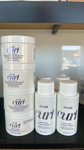 (8) NEW CURL WOW PRODUCTS
