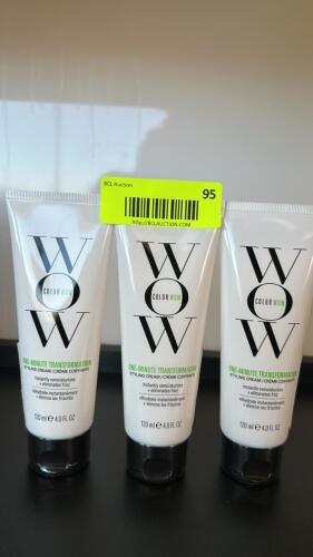 (3) NEW COLOR WOW STYLING CREAM