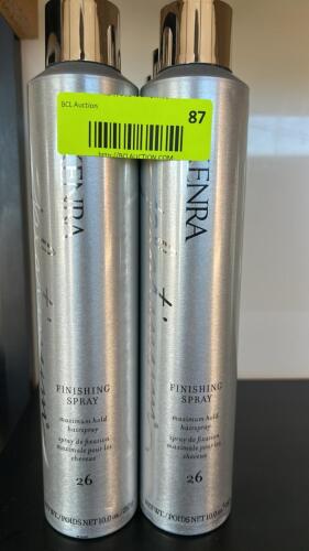 (6) NEW KENRA FINISHING SPRAY PRODUCTS
