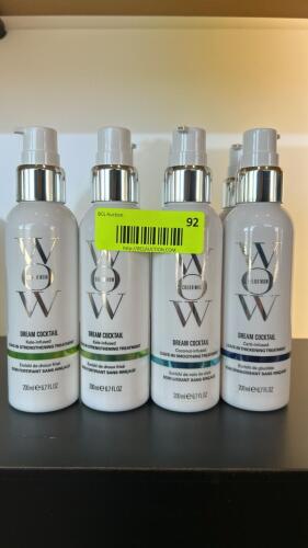 (7) NEW COLOR WOW DREAM COCKTAIL LEAVE IN TREATMENT PRODUCTS