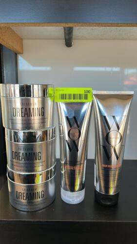 (5) NEW COLOR WOW SHAMPOO AND TREATMENT PRODUCTS