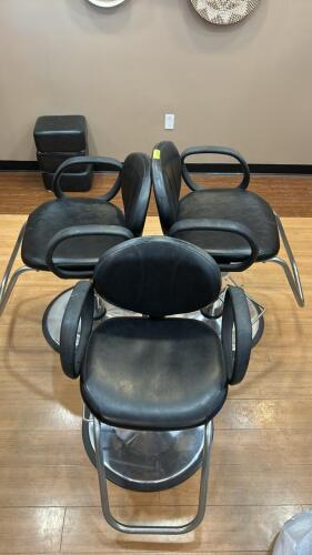 3 STYLIST CHAIRS