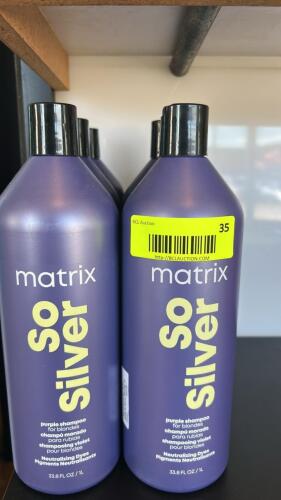 (6) NEW MATRIX SO SILVER PURPLE TREATMENT SHAMPOO