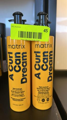 (6) NEW MATRIX A CURL CAN DREAM LIGHT HOLD GEL