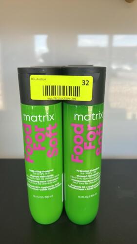 (8) NEW BOTTLES OF MATRIX HYDRATING SHAMPOO FOR OILY HAIR