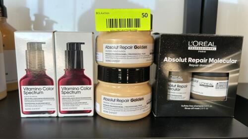 (5) NEW LOREAL PROFESSIONAL TREATMENT PRODUCTS