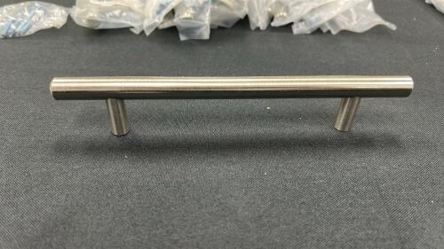 (14) NEW STAINLESS STEEL BAR CABINET HANDLES