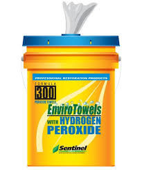 (1) ENVIROTOWELS WITH HYDROGEN PEROXIDE