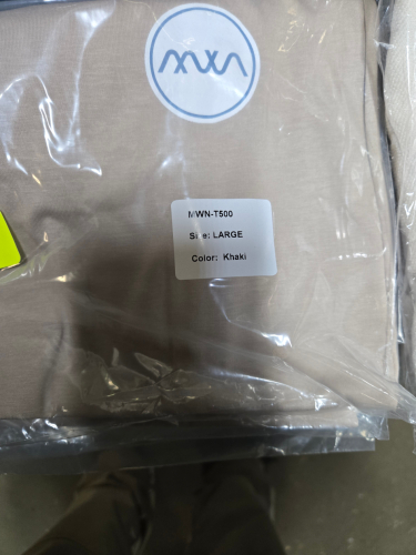 (4) KHAKI T-SHIRT