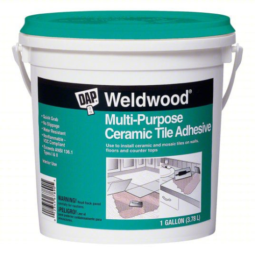 (2) CERAMIC TILE ADHESIVE
