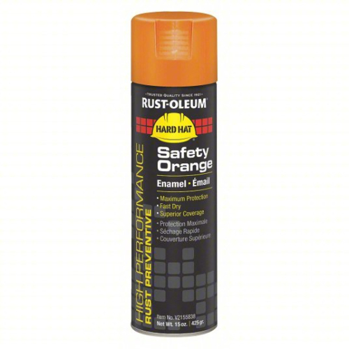 (3) SAFETY ORANGE SPRAY PAINT
