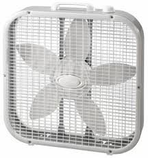 (1) AIR CIRCULATING BOX FAN