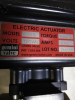 (1) ELECTRIC ACTUATOR - 3