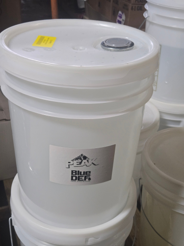 (2) RECLAIM BUCKETS OF BLUE DEF