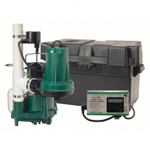 (1) SUMP PUMP / BATTERY BACKUP SYSTEM