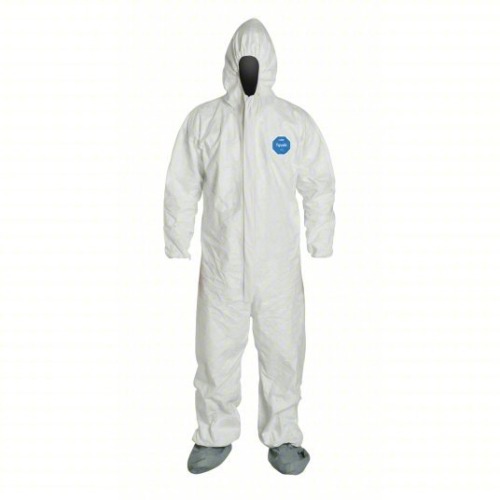 (1) BOX OF (25) DISPOSABLE COVERALLS