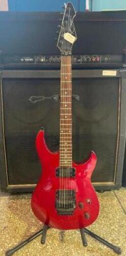 PEAVEY PREDATOR PLUS EXP ELECTRIC GUITAR IN CHERRY RED