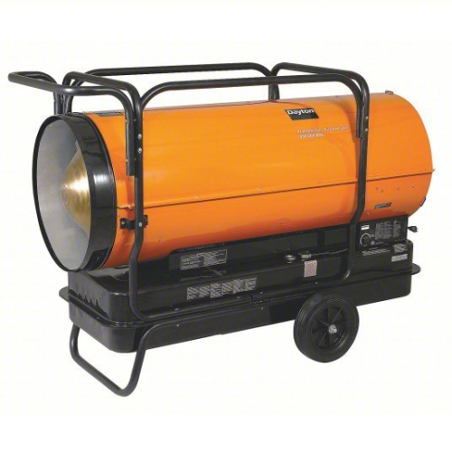 (1) PORTABLE OIL AND KEROSENE TORPEDO HEATER